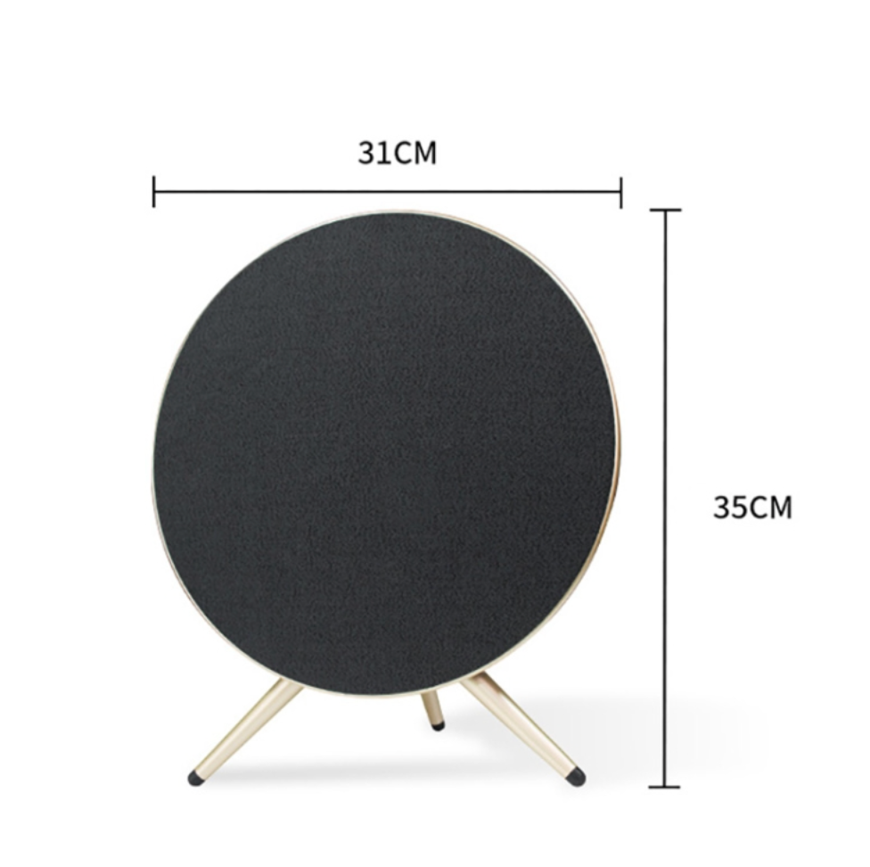 Bluetooth Lautsprecher LP18 Grau Tragbarer Subwoofer-Bluetooth-Lautsprecher mit Stativ