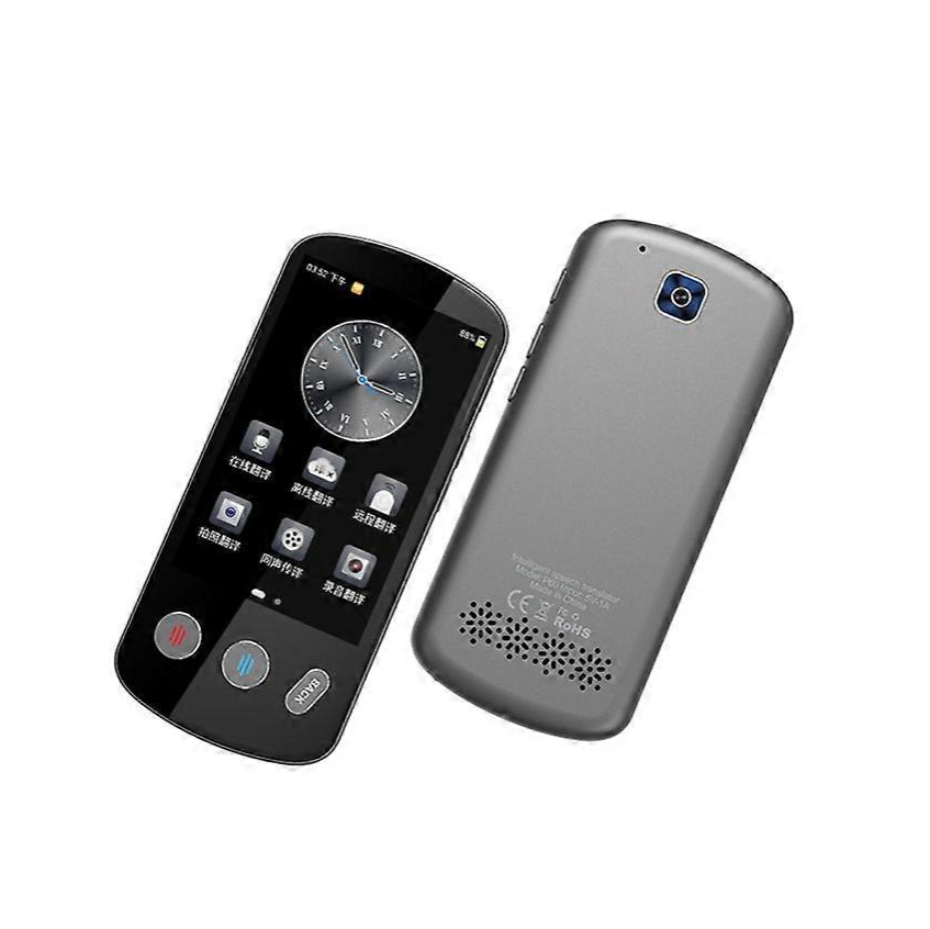 Ai Translator P60 Plus, Übersetzer mit Sprachausgabe, 4.1-Zoll Touchscreen AI Translator, Zwei-Wege-Echtzeit-Sprachübersetzung, von 138 Sprachen, Offline&Aufnahme&Fotoübersetzung für Travel Business Learning
