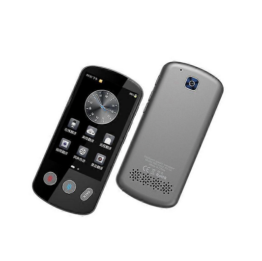 Ai Translator P60 Plus, Übersetzer mit Sprachausgabe, 4.1-Zoll Touchscreen AI Translator, Zwei-Wege-Echtzeit-Sprachübersetzung, von 138 Sprachen, Offline&Aufnahme&Fotoübersetzung für Travel Business Learning