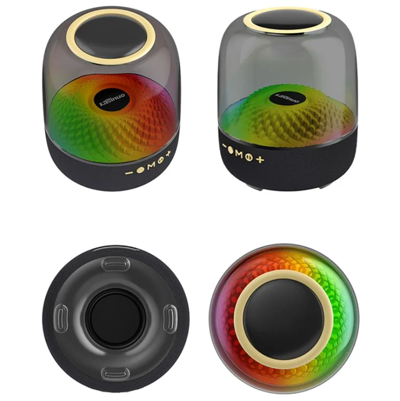 Bluetooth Lautsprecher LP90 Pro Schwarz mit LED licht, Speaker, Bluetooth, Portable Subwoofer