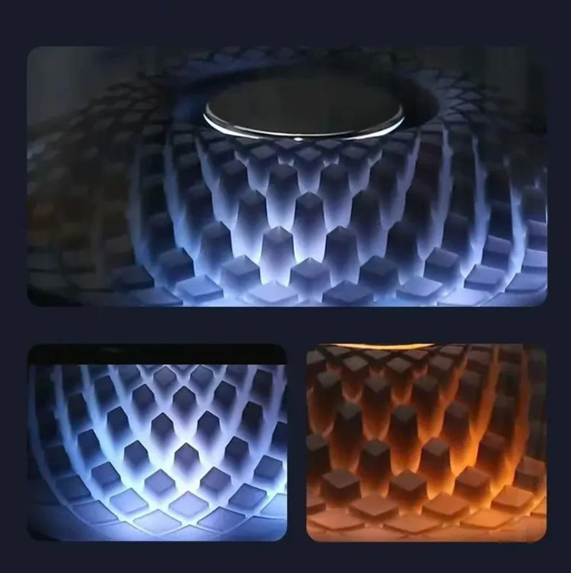 Bluetooth Lautsprecher LP90 Pro Schwarz mit LED licht, Speaker, Bluetooth, Portable Subwoofer