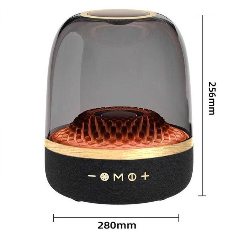 Bluetooth Lautsprecher LP90 Pro Schwarz mit LED licht, Speaker, Bluetooth, Portable Subwoofer