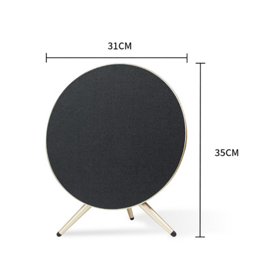 Bluetooth Speaker LP18 Black Portable Subwoofer Bluetooth Speaker with Tripod
