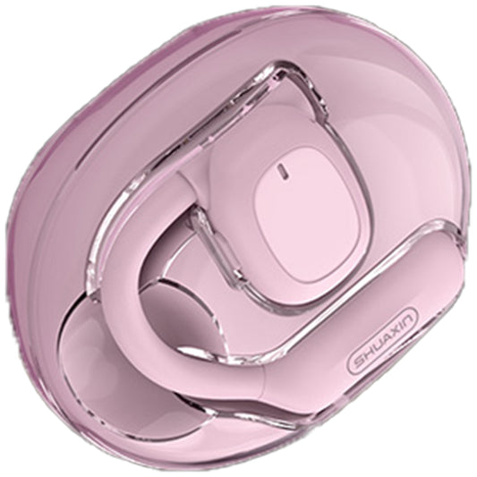 Shuaxin OWS X55 headphones, earphones pink, pink