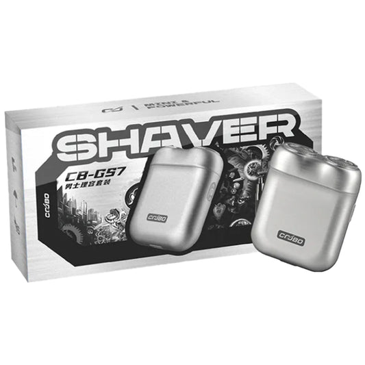 Shaver, Electric Razor CB-GS7 Metal High Quality, Silver, Silver,